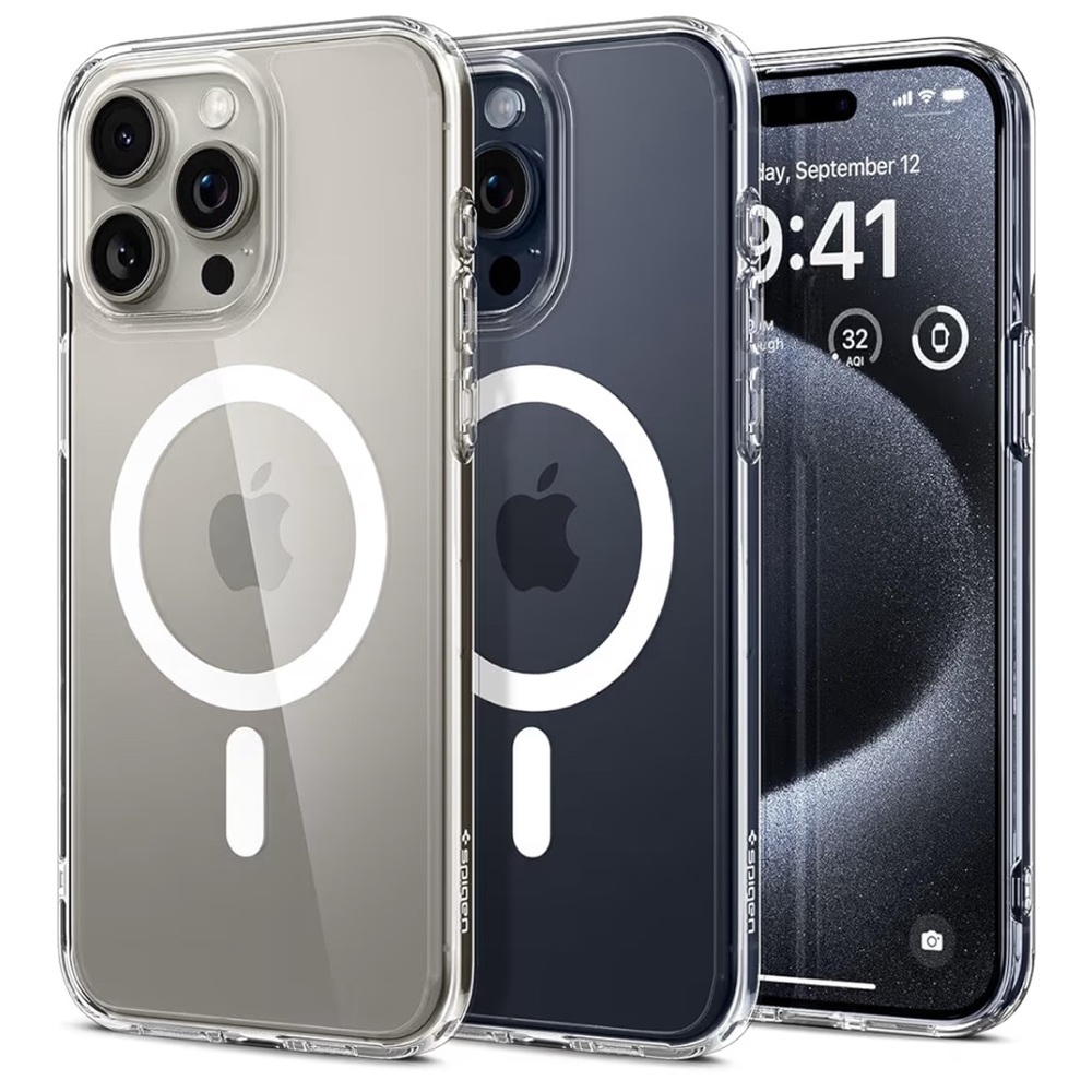Spigen Clear MagSafe iPhone Case - iPhone 15 Pro NEW
